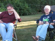 Uncle Aaron and Grandma